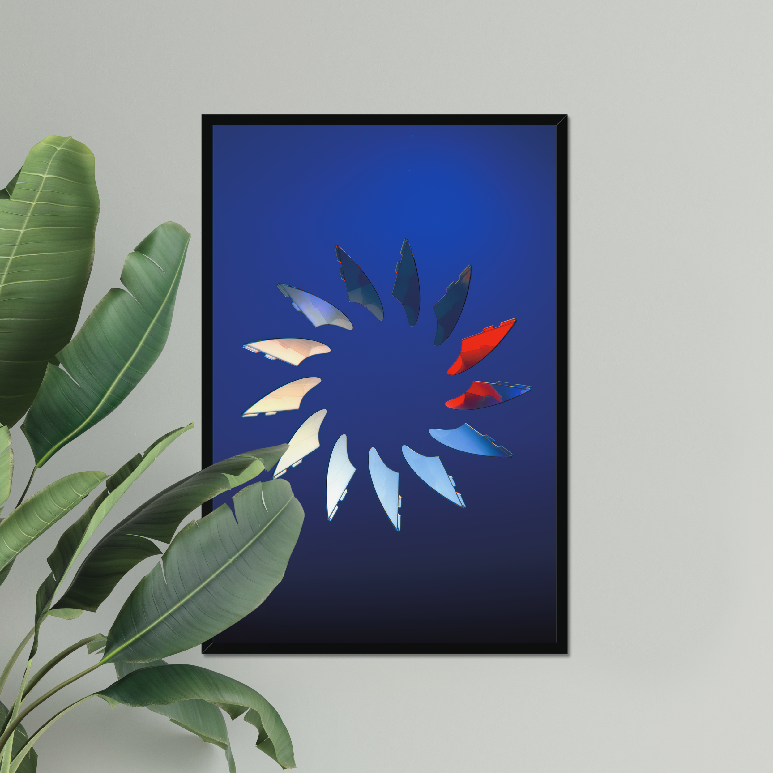 Spin That Fin – Surf Art Print