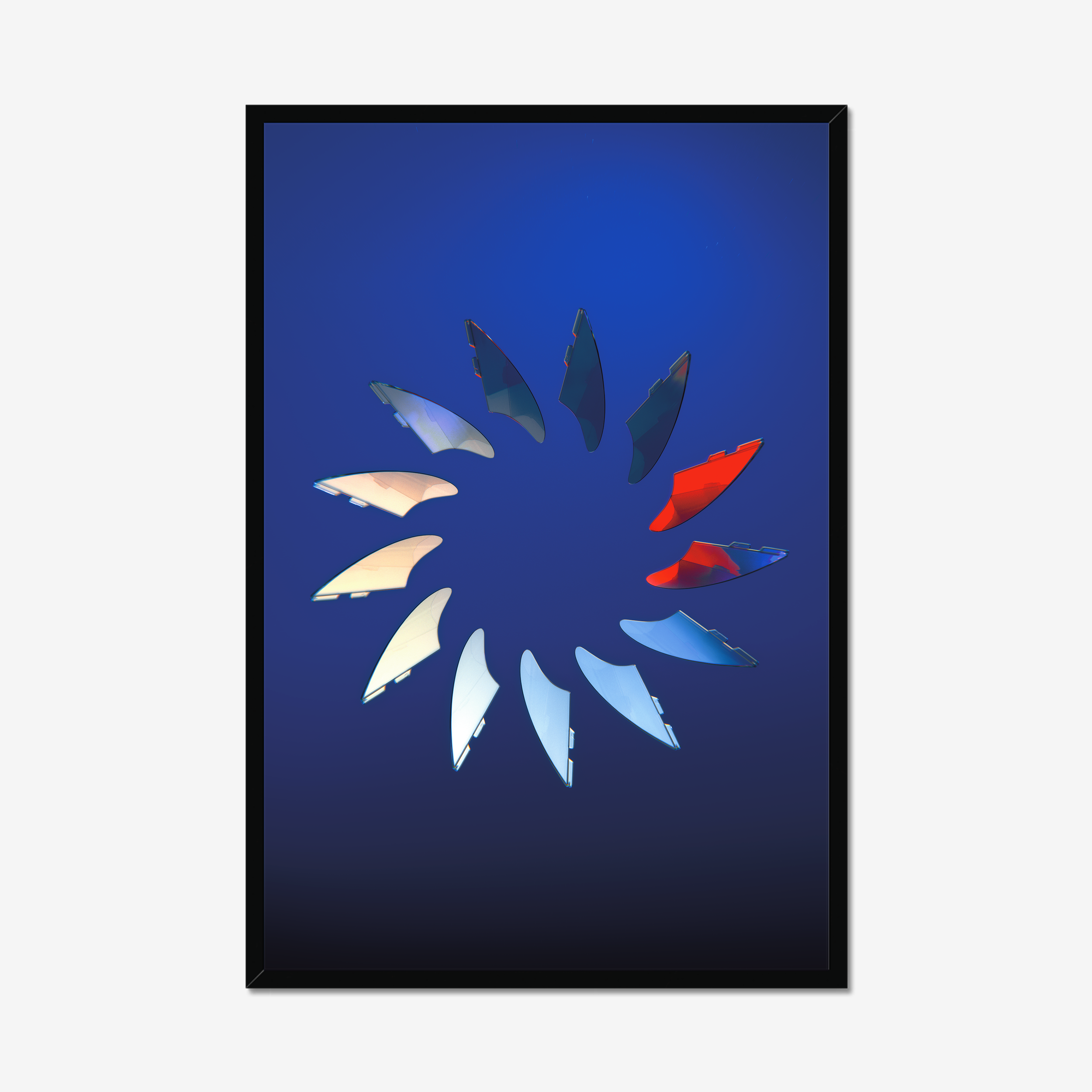 Spin That Fin – Surf Art Print